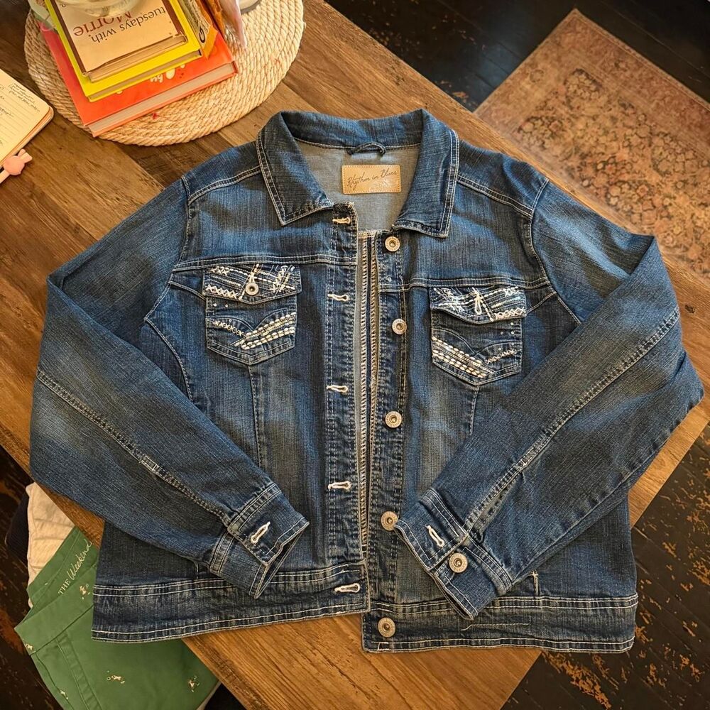 Rhythm Women's Blue Jacket